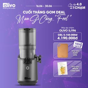 MÁY ÉP CHẬM OLIVO SJ196 MAY EP CHAM OLIVO SJ196