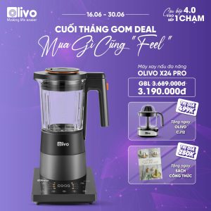 MÁY LÀM SỮA HẠT OLIVO X24 PRO MAY LAM SUA HAT OLIVO X24 PRO