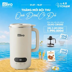 Máy Làm Sữa Hạt Mini OLIVO CB1000 CB1000
