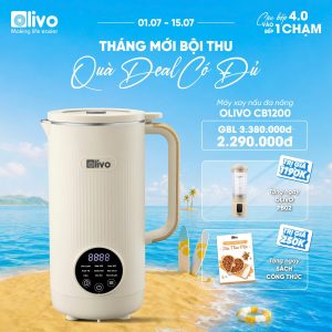 Máy Làm Sữa Hạt OLIVO CB1200 CB2000