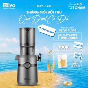 MÁY ÉP CHẬM OLIVO SJ240 SJ240