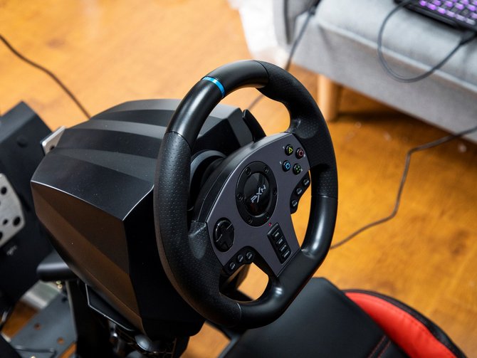 Trải nghiệm siêu thật với vô lăng PXN V9 số sàn quay 270/900 độ 2609 Vo lang choi game pc maytinh pxn v9 270 900 do ps4 pc android xbox 20