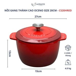 NỒI GANG THÀNH CAO OCENO 20CM