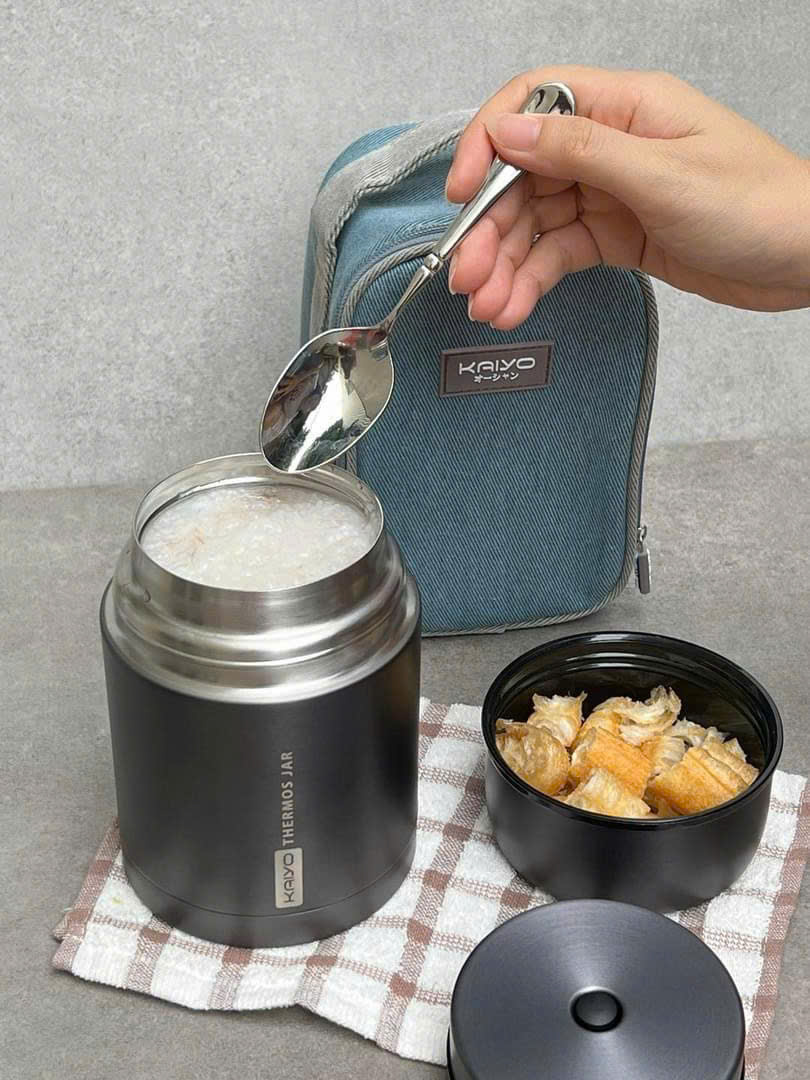 Bình ủ cháo Kaiyo dung tích 1000ml 08 Binh u chao Kaiyo dung tich 1000ml 08