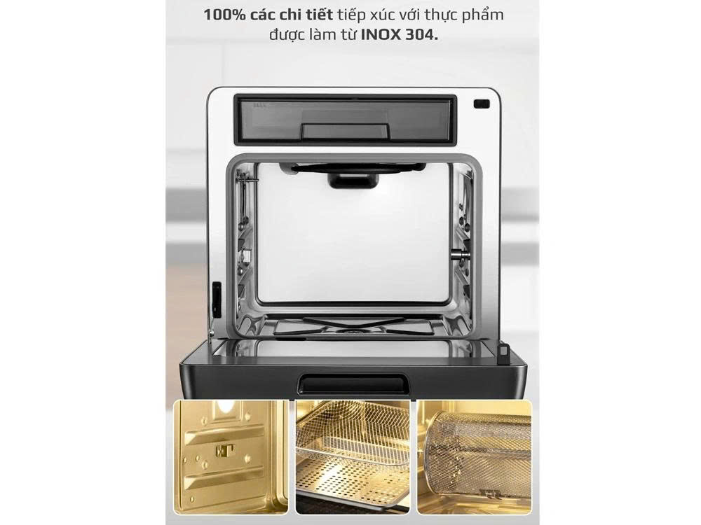 NỒI CHIÊN HƠI NƯỚC OLIVO SF16 PRO 7 NOI CHIEN HOI NUOC OLIVO SF16 PRO 7