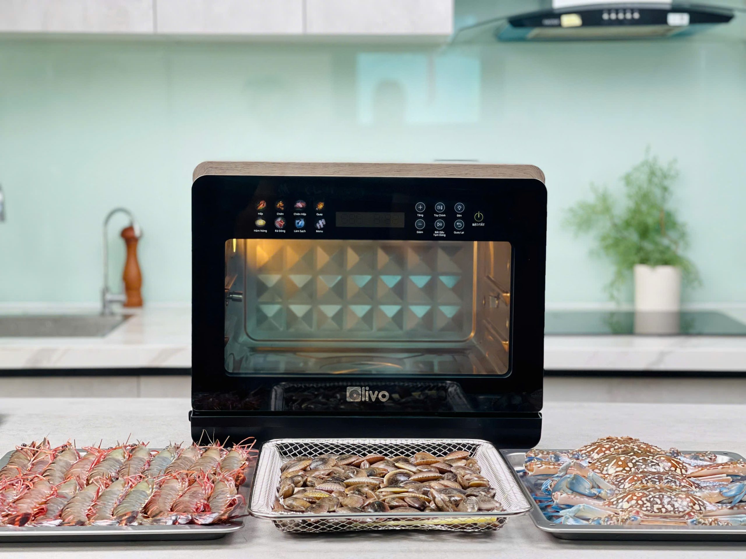 Nồi Chiên Hơi Nước OLIVO SteamFry Xtra 20L 1 Noi Chien Hoi Nuoc OLIVO SteamFry Xtra 20L 1 scaled