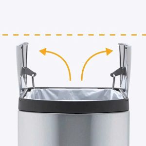 THUNG RAC DAP CHAN SIMPLEHUMAN CW2058 18L MAU INOX 4