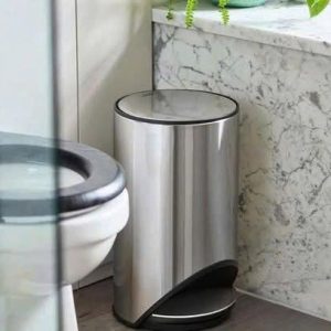 Thung rac dap Joseph Joseph ARC 10L 30152 mau inox 2