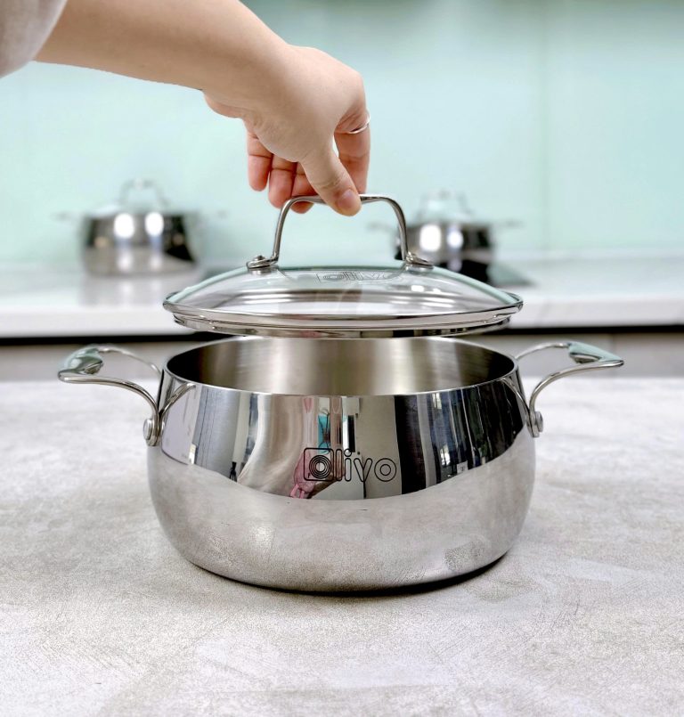 BỘ NỒI INOX OLIVO STEVE CS 2 BO NOI INOX OLIVO STEVE CS 2