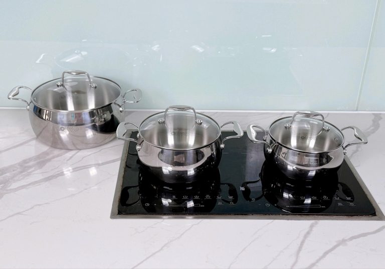 BỘ NỒI INOX OLIVO STEVE CS 4 BO NOI INOX OLIVO STEVE CS 4
