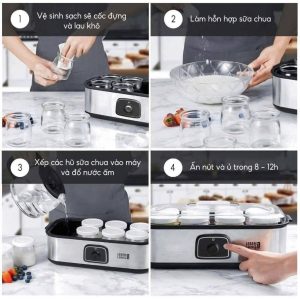 Máy làm sữa chua Lebenlang LBL9139 May lam sua chua Lebenlang LBL9139 5