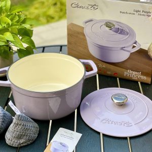 Noi gang trang men Ciwete Elegante Princess 24cm 4