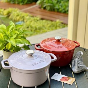 Noi gang trang men Ciwete Elegante Princess 24cm 6