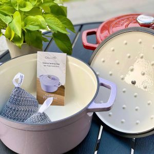 Noi gang trang men Ciwete Elegante Princess 24cm 7