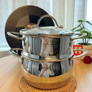 Noi xung 2 tang inox Chockmen 16cm 8