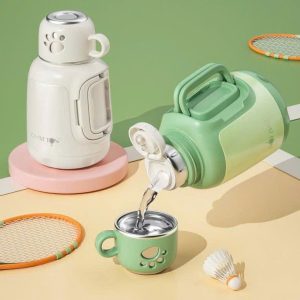 Bình giữ nhiệt chân mèo inox 316 OYATTON 1000ml O52