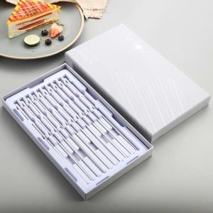 Hộp 10 đôi đũa inox316 OYATTON - O416