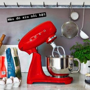 Máy trộn bột đa năng Smeg SMF05CREU màu kem May tron bot da nang Smeg SMF05CREU 2
