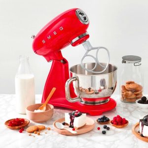 Máy trộn bột đa năng Smeg SMF05CREU màu kem May tron bot da nang Smeg SMF05CREU 4