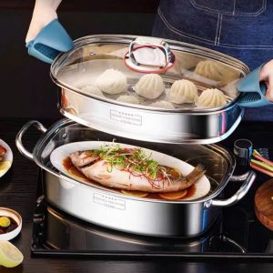 NOI HAP CA 2 TANG INOX 304 N718 11