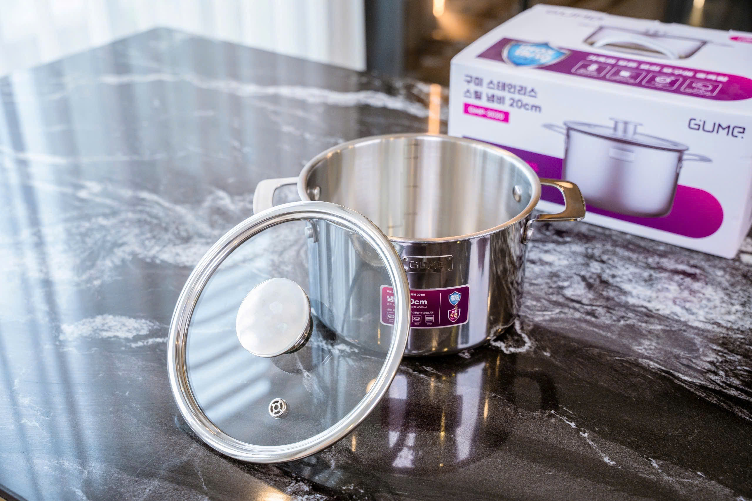 NỒI INOX NAMSAN GUME 18CM GMP 3018