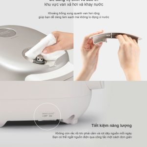 Noi com dien cao tan ap suat kep Cuckoo NHTR0610FB – 1.08L 6 1