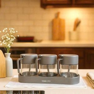 SET 3 LỌ THỦY TINH ĐỰNG GIA VỊ TEWA JAPAN CAO CẤP SET 3 LO THUY TINH DUNG GIA VI TEWA JAPAN CAO CAP 5