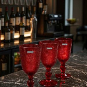 BO 6 LY THUY TINH VAN LUOI CRISTA HOME 240ML 8