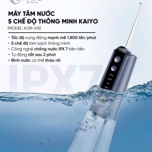 May tam nuoc 5 che do thong minh Kaiyo KOR 415 2