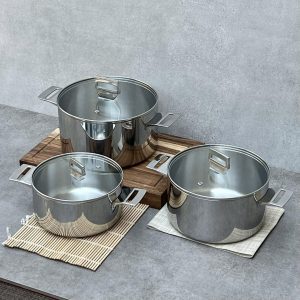 Noi duc inox 3 lop day lien Kaiyo size 20cm KIC 3376 12