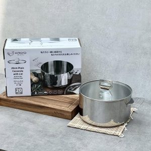 Noi duc inox 3 lop day lien Kaiyo size 20cm KIC 3376 4