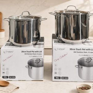 Nồi luộc gà inox 304 Kaiyo dung tích 16L KIC-1525 Noi luoc ga inox 304 Kaiyo 010