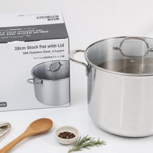Nồi luộc gà inox 304 Kaiyo dung tích 16L KIC-1525 Noi luoc ga inox 304 Kaiyo 011