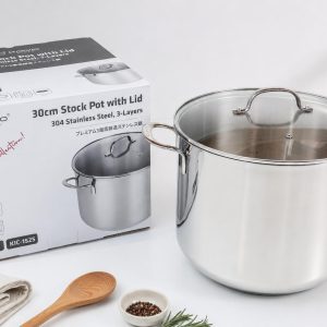 Nồi luộc gà inox 304 Kaiyo dung tích 16L KIC-1525 Noi luoc ga inox 304 Kaiyo 08