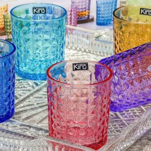 Set 6 cốc pha lê cầu vồng King Crystal Diamond Set 6 coc pha le cau vong King Crystal Diamond 3