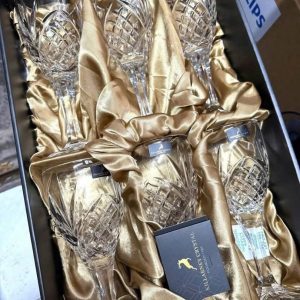 Set 6 ly pha lê Killarney cao cấp 295ml