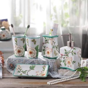 Set Nhà Tắm Sứ Cao Cấp Olive UK