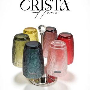 BO 6 COC THUY TINH VAN LUOI DAP NOI CRISTA 420ML 1