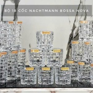 Bộ 18 Cốc Pha Lê Nachtmann Bossa Nova