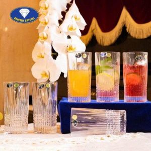 Bộ 6 cốc Crystal Bohemia Vibes 350ml