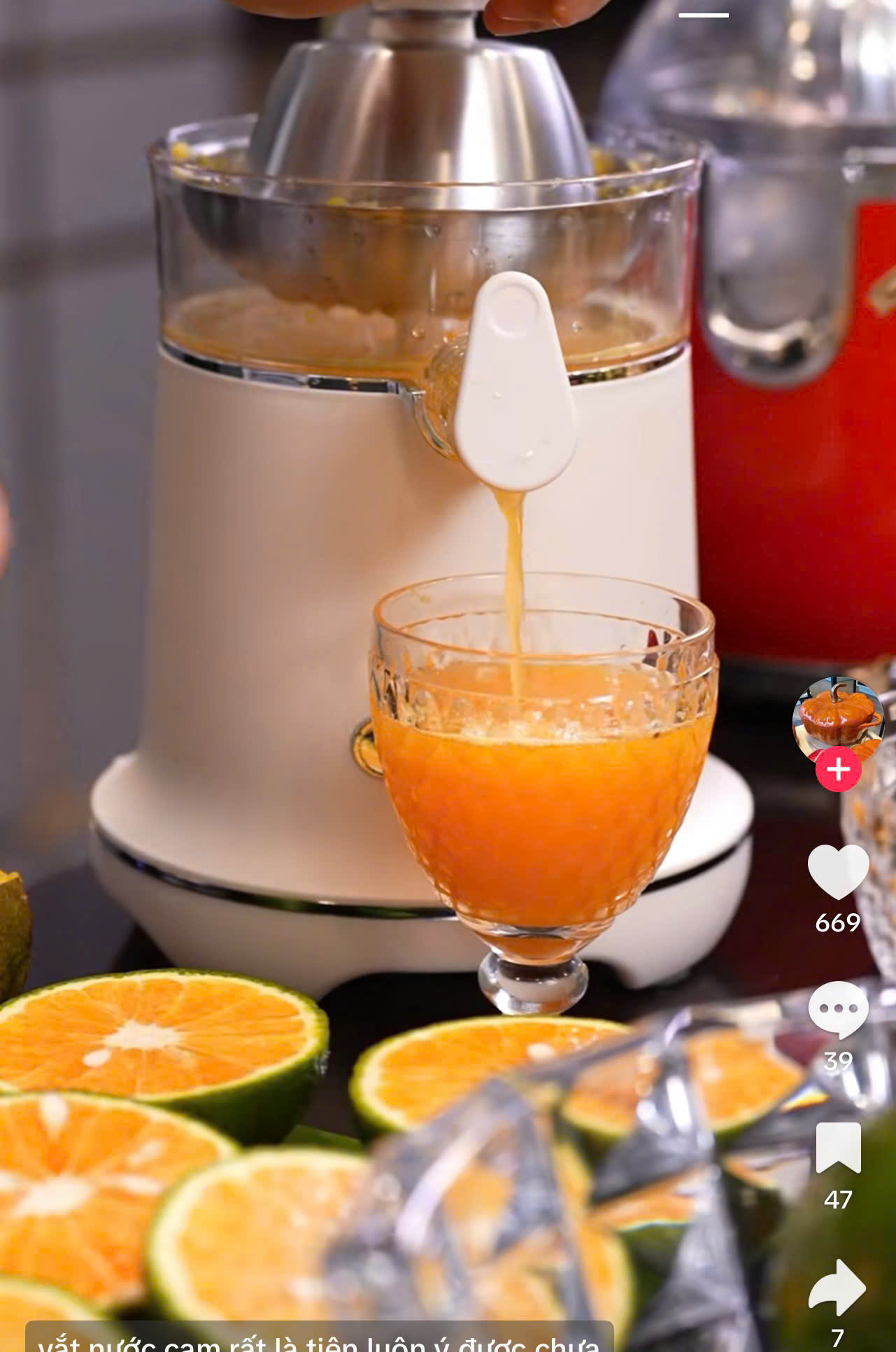 Máy ép cam tự động HUROM CJ-B03FWH 7 May ep cam tu dong HUROM CJ B03FWH 7