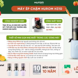 May ep cham Hurom H310A 1
