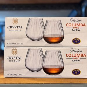 Set 6 coc Columba mau 380ml Crystal Bohemia 5