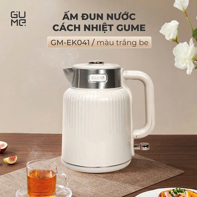 ẤM SIÊU TỐC CÁCH NHIỆT GUME GM-EK041