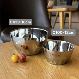 Bát tô 2 lớp inox 18/10 Chockmen 16cm - C439
