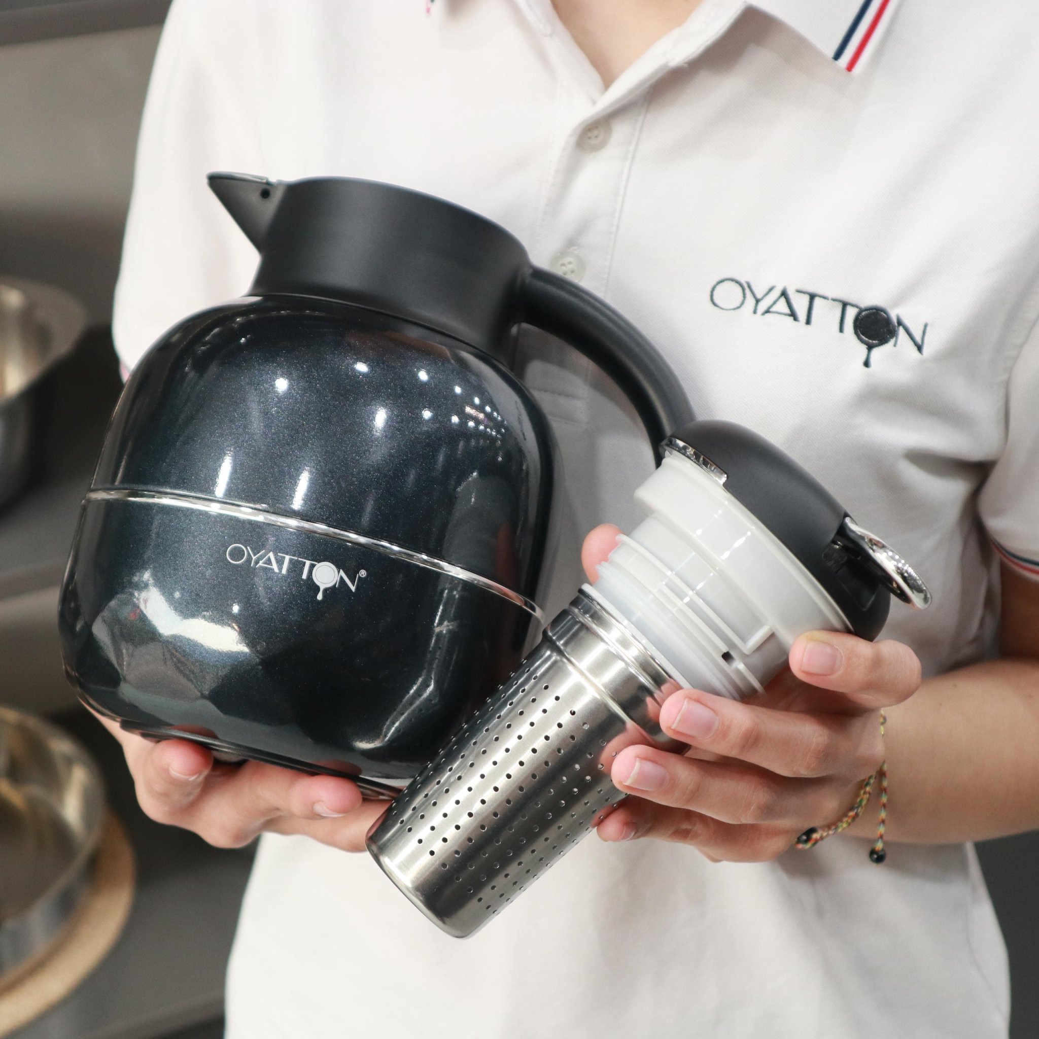 Bình ủ trà diamond inox 316 OYATTON 1.2L - O51 5 Binh u tra diamond inox 316 OYATTON 1.2L O51 5 1