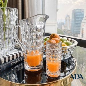 Bo binh nuoc kim cuong Crystal Bohemia 1