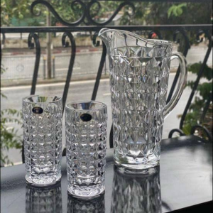 Bo binh nuoc kim cuong Crystal Bohemia 6