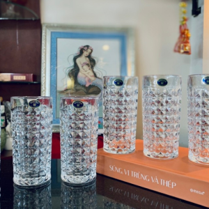 Bo binh nuoc kim cuong Crystal Bohemia 8