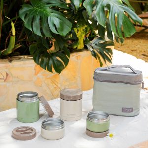 Bo hop com giu nhiet Kaiyo 5 mon 1200ml 1